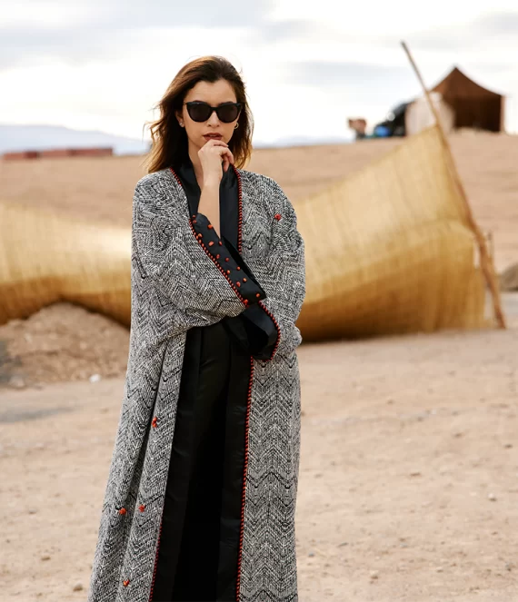 Viscose Crepe Kimono