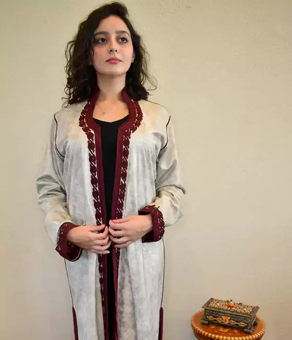 Faux Suede Coat with Silk Lining