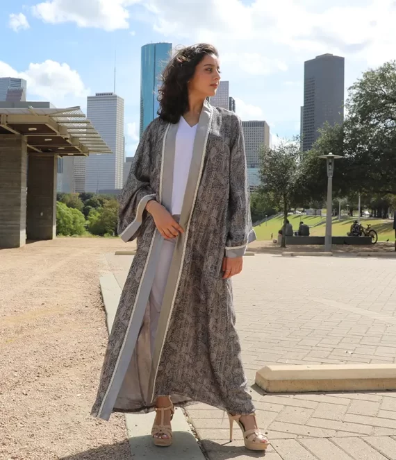 Pure Silk Kimono Lined in Satin Charmeuse