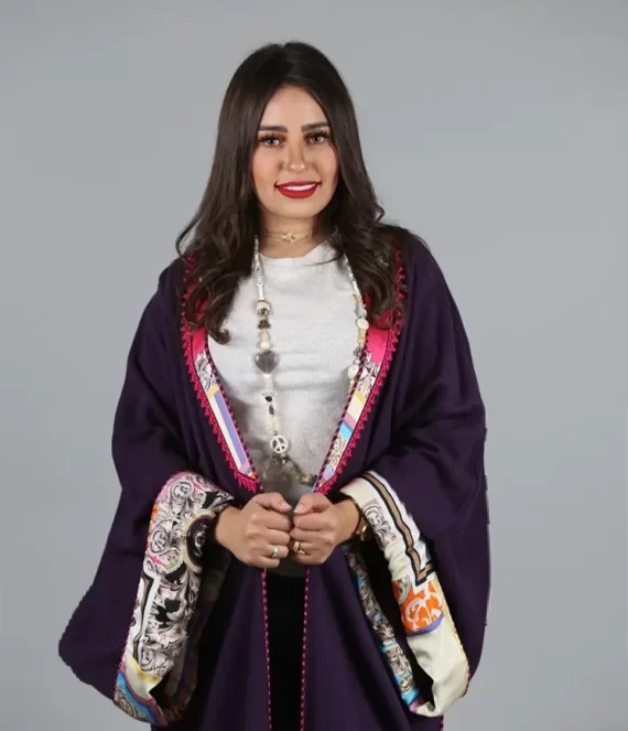 Moira Kimono with Printed Silk Lining